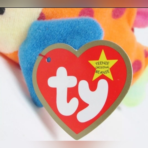 Lips  the Fish - TY Teenie Beanie Baby - Picture 13 of 14